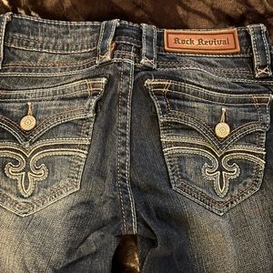 Womens Rock Revival jeans.